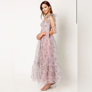 Petal and Pup Floret midi Dress